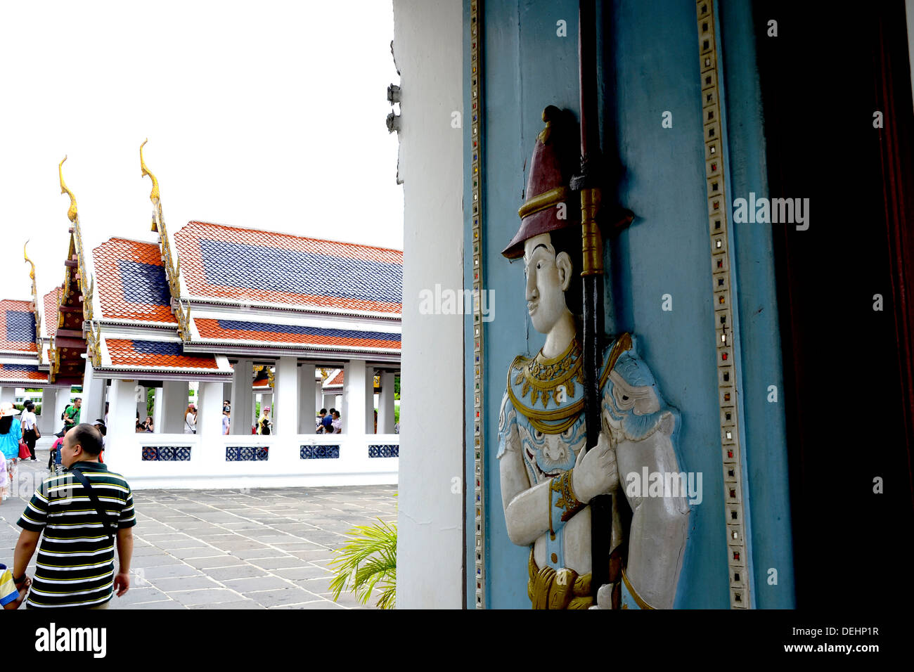 Architektur des Grand Palace in Bangkok Thailand Stockfoto