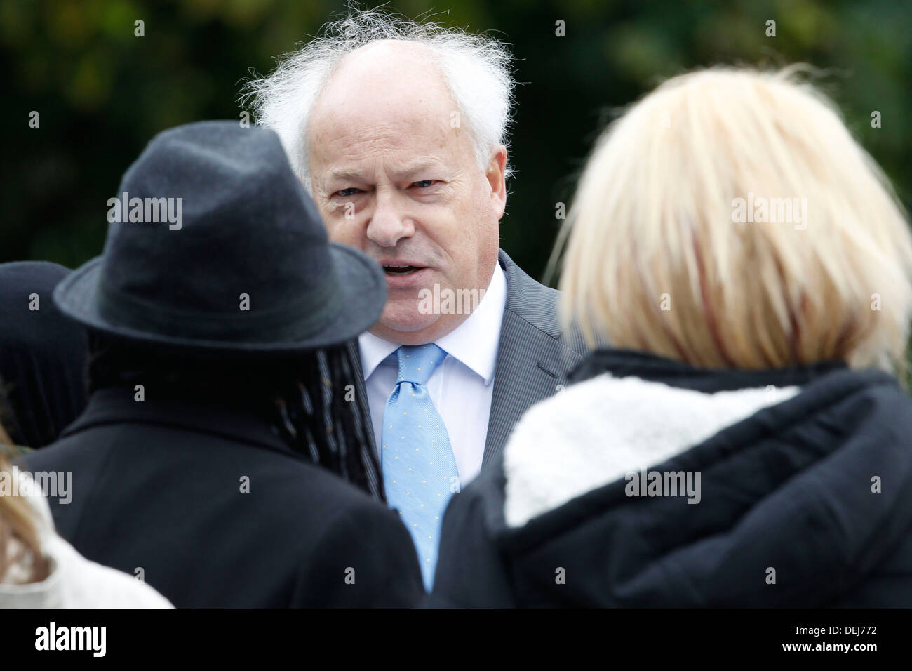 Richter Keith Cutler während einer Jury Website besuchen in Tottenham, Nord London, Großbritannien, 19. September 2013. Stockfoto