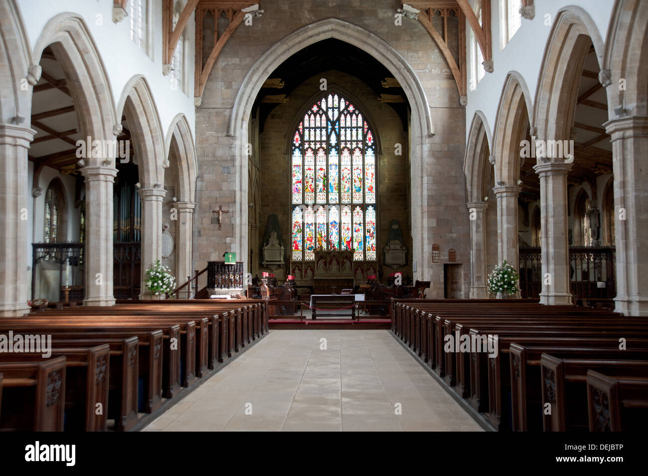 St. James' s Kirche, Louth, Lincolnshire Stockfoto