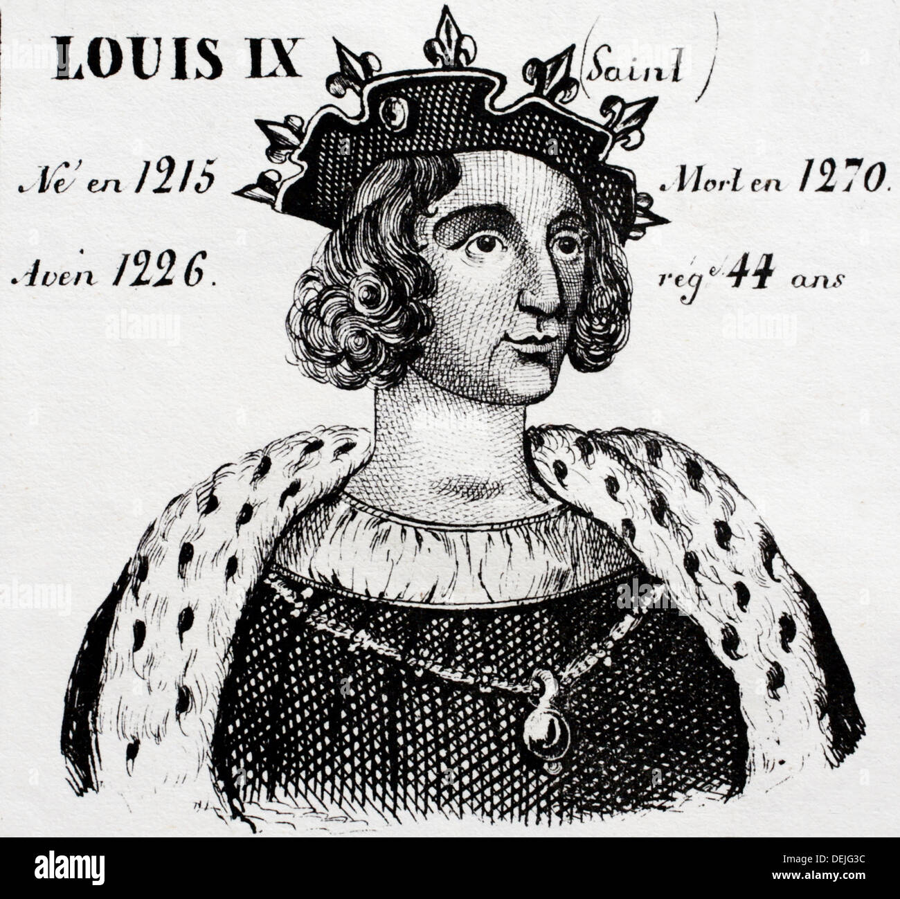 King louis ix of france Fotos und Bildmaterial in hoher Auflösung Alamy