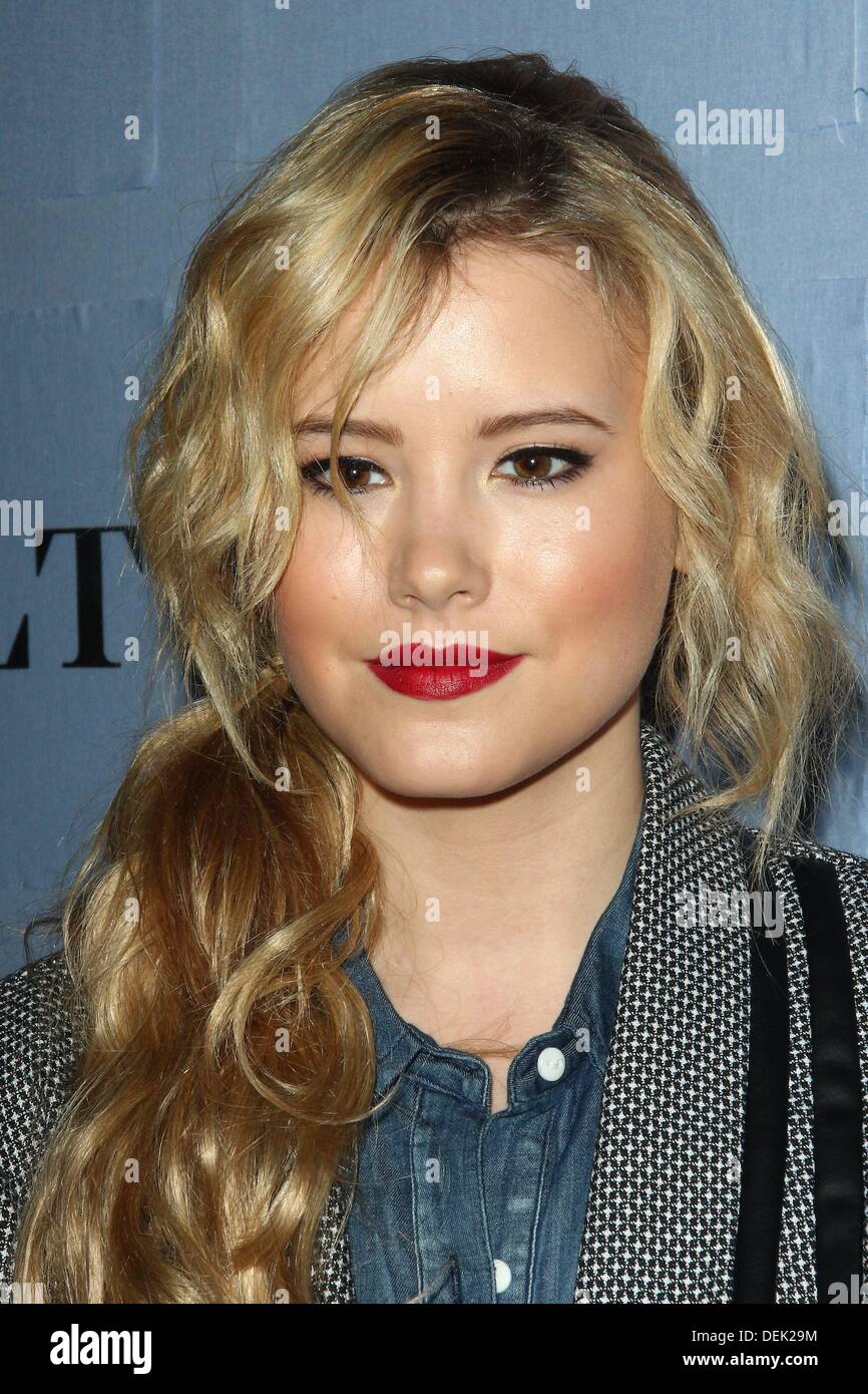 Los Angeles, Kalifornien, USA. 19. September 2013. Taylor Spreitler besucht Menschen StyleWatch Denim Party in The Pallhouse, 19. September 2013 in West Hollywood, Kalifornien. USA. Bildnachweis: TLeopold/Globe Photos/ZUMAPRESS.com/Alamy Live-Nachrichten Stockfoto