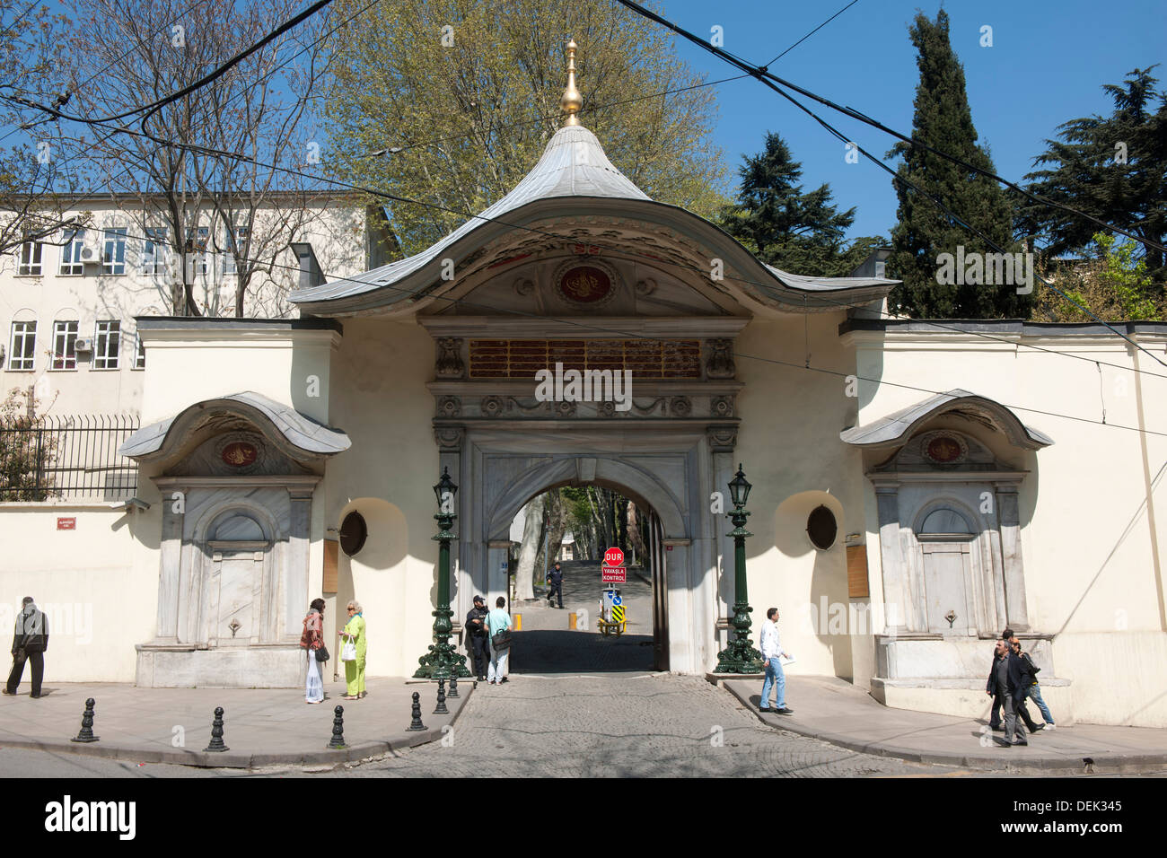 Istanbul, Sultanahmet, Hohe Pforte, Regierungsgebäude des Vali Stockfoto