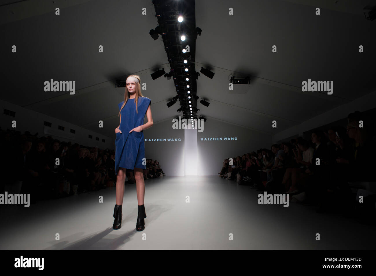 London Fashionweek 2013 Stockfoto