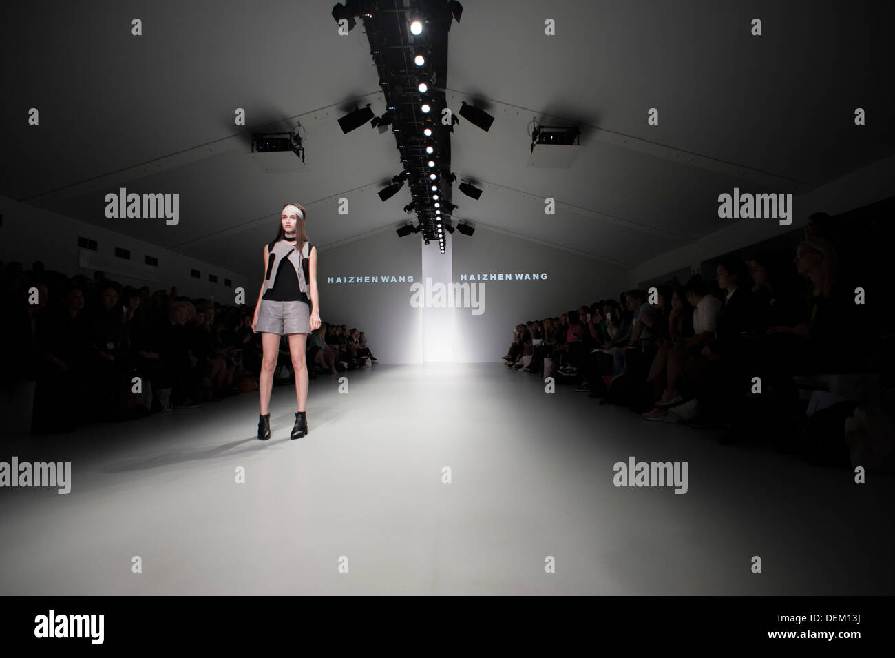 London Fashionweek 2013 Stockfoto