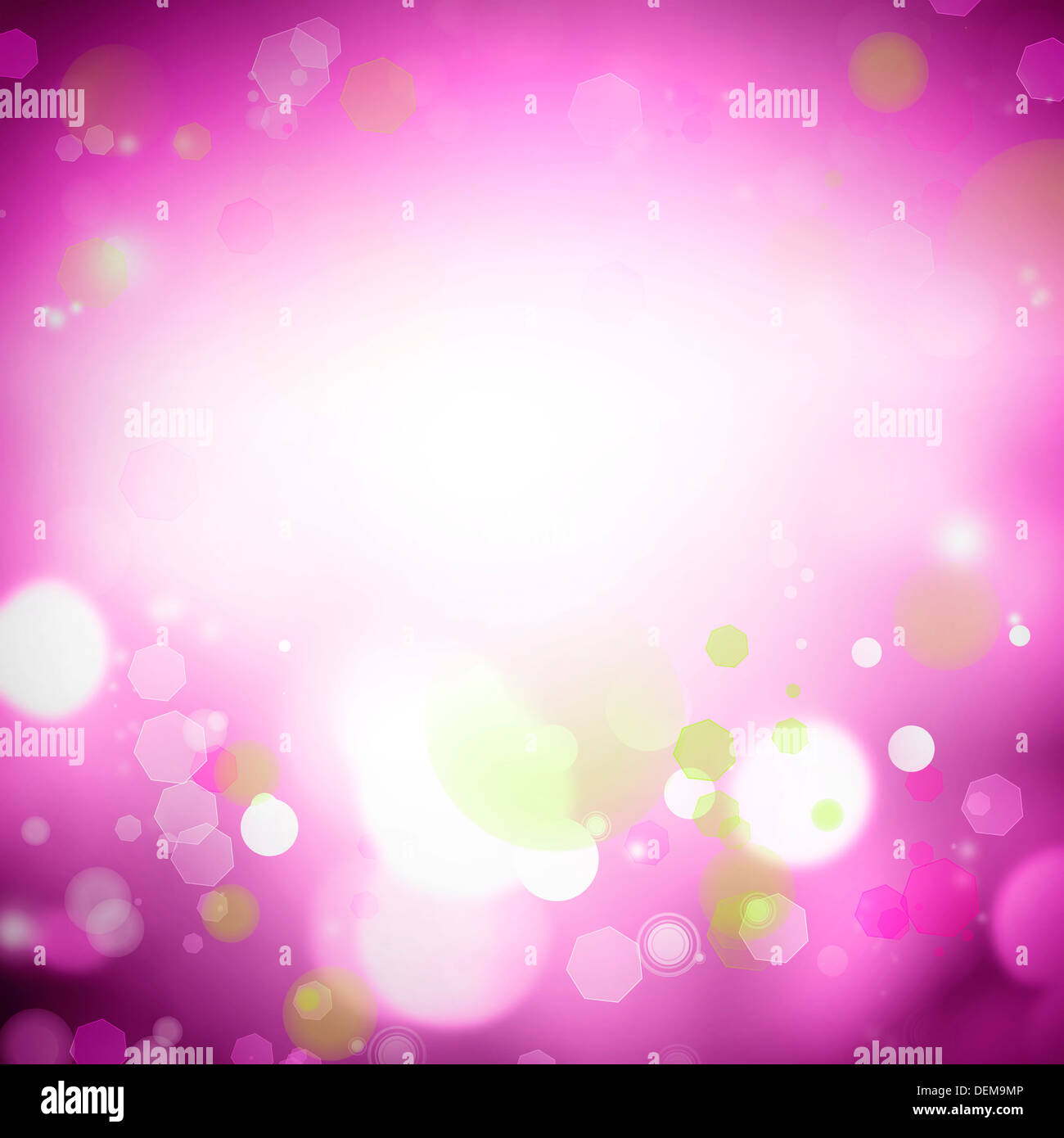 Kreise abstrakt rosa Farbe Hintergrund Stockfoto