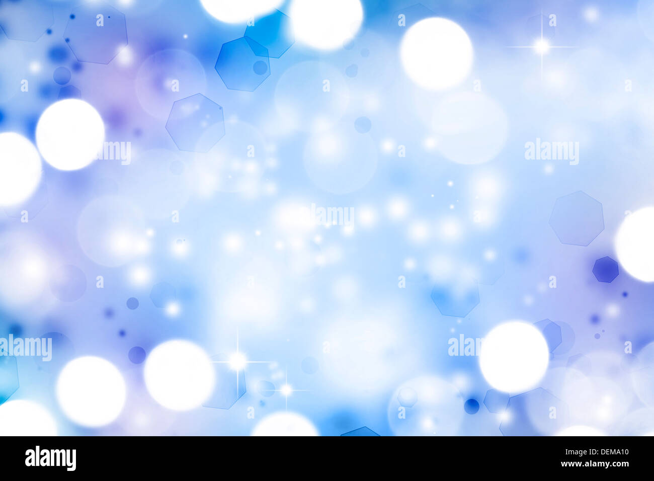 Kreise abstrakt blau Hintergrund Stockfoto