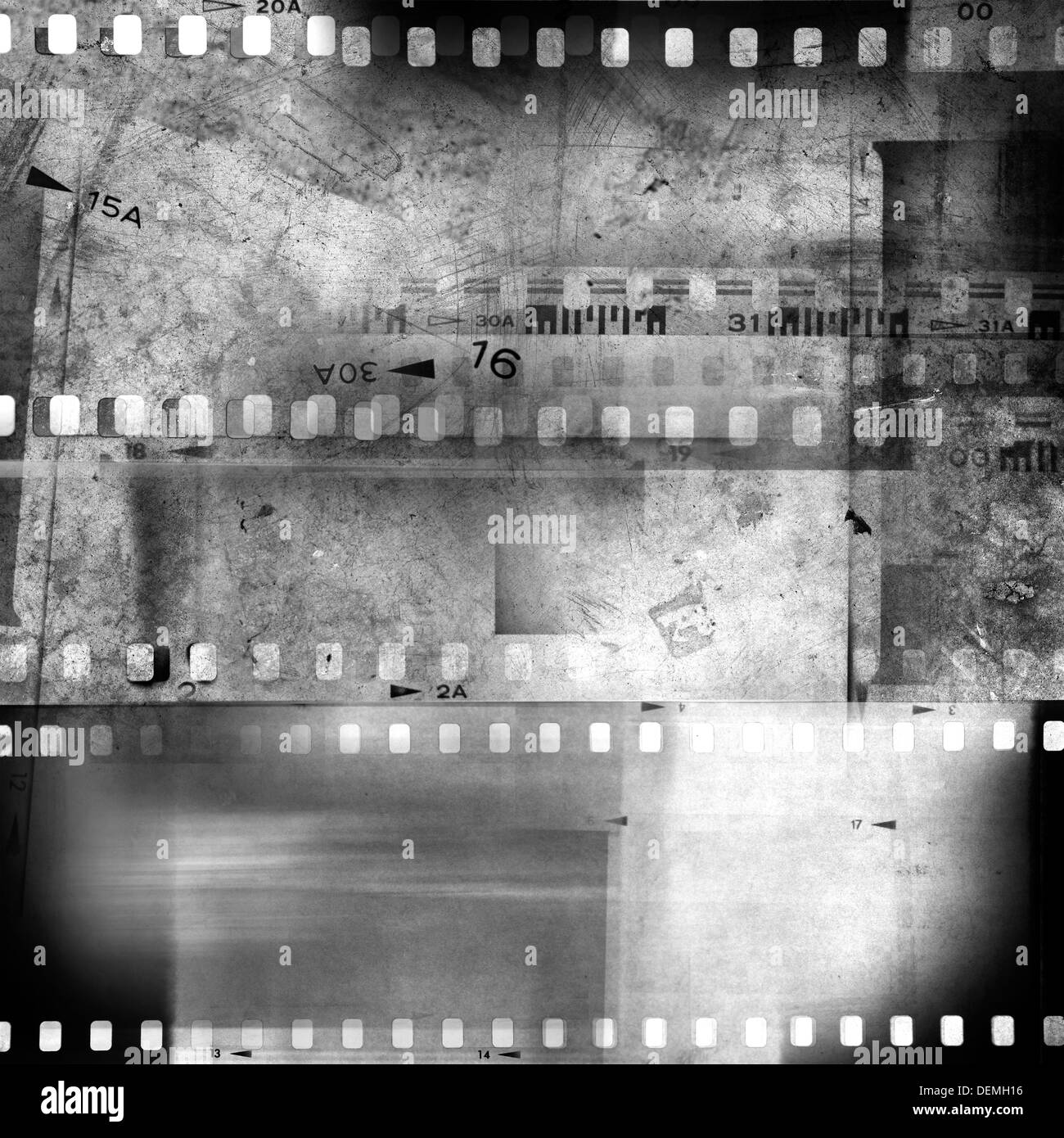 Filmframes negativen, Filmstreifen. Schwarz / weiß Stockfoto Filmframes negativen, Filmstreifen. Schwarz / weiß Stockfoto