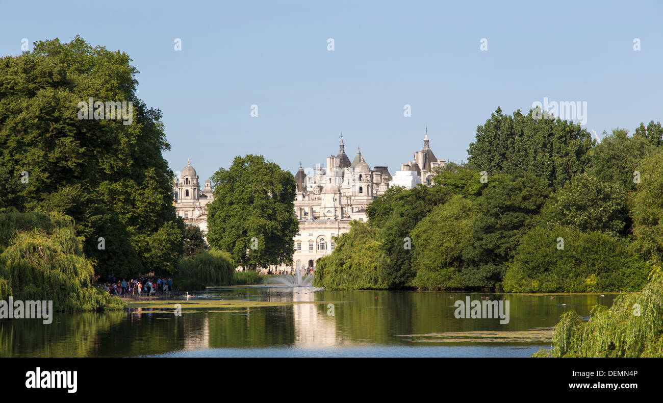 St James Park Stadtbild in London UK Stockfoto