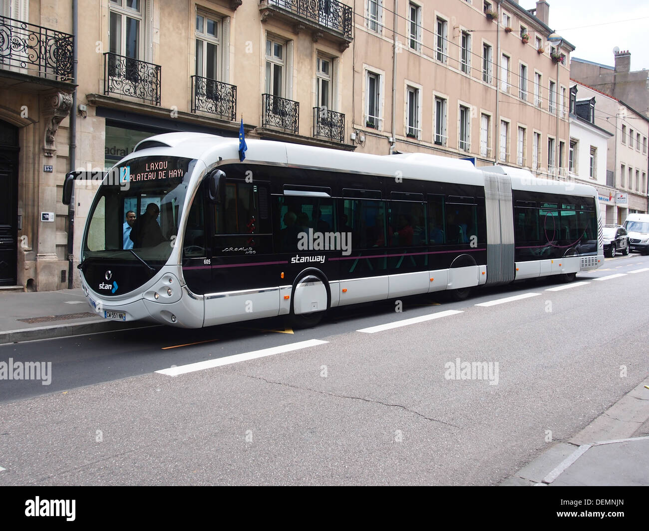 IVECO Irisbus Crealis Neo, Stanway Linie 2 in Nancy 2 Stockfoto