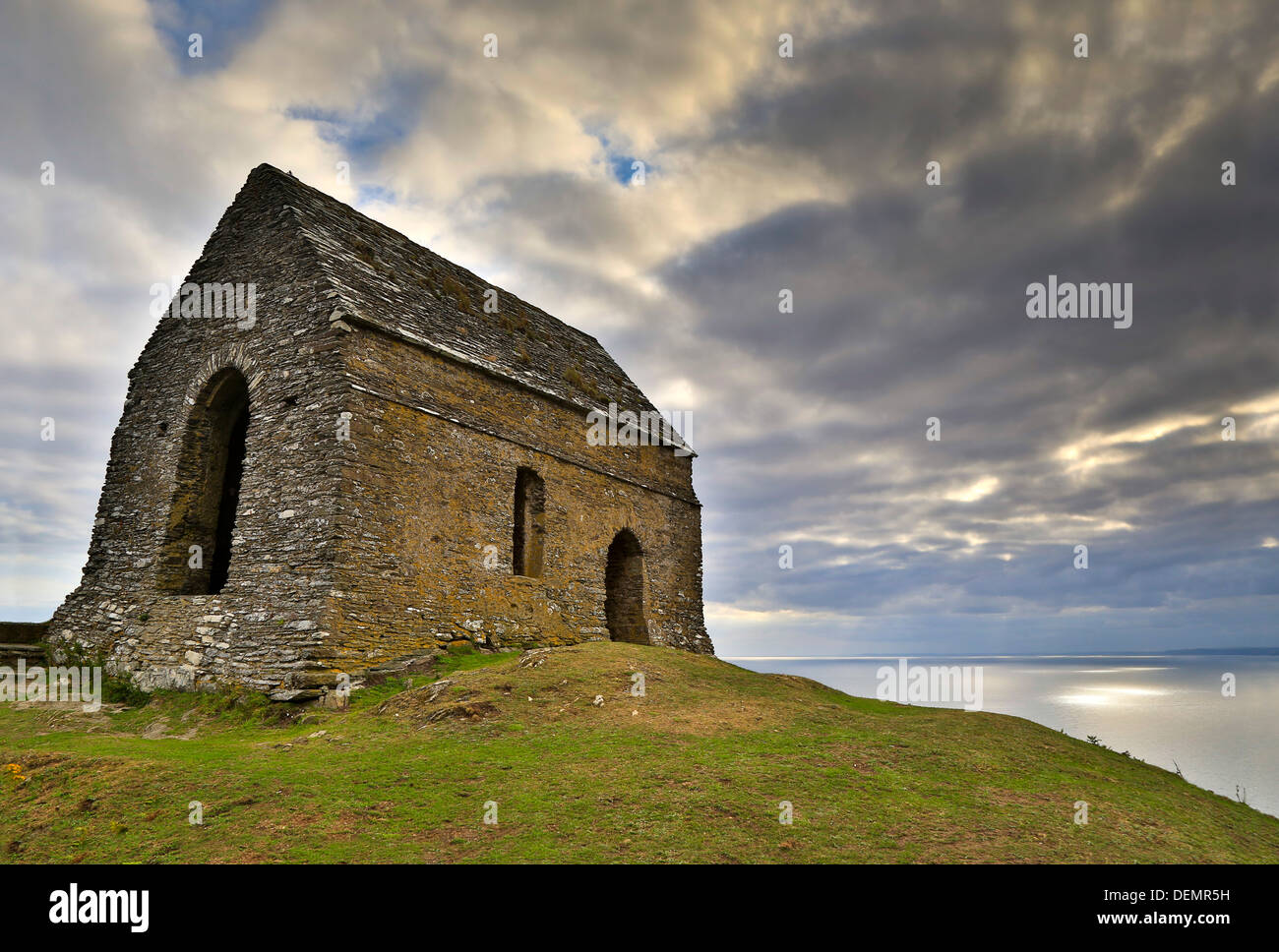 Rame Head; Rame-Kapelle; Cornwall; UK Stockfoto