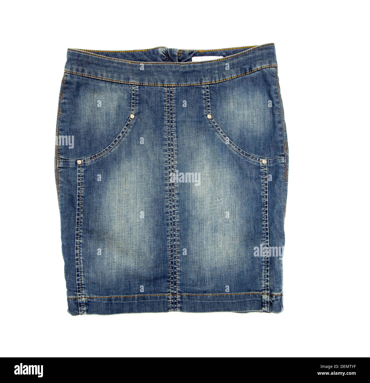 Jean Rock isoliert auf weißem Hintergrund Stockfoto