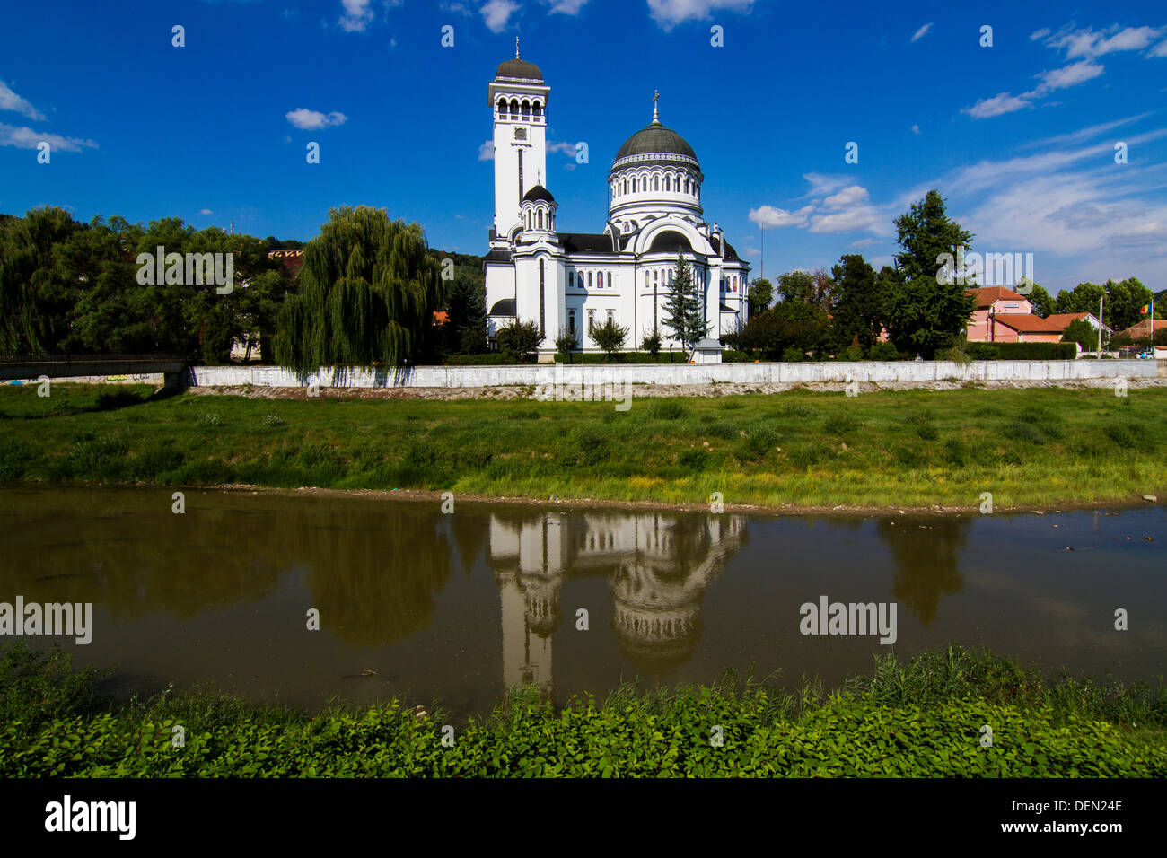 Orthodoxe Kathedrale in Sighisoara, Rumänien Stockfoto