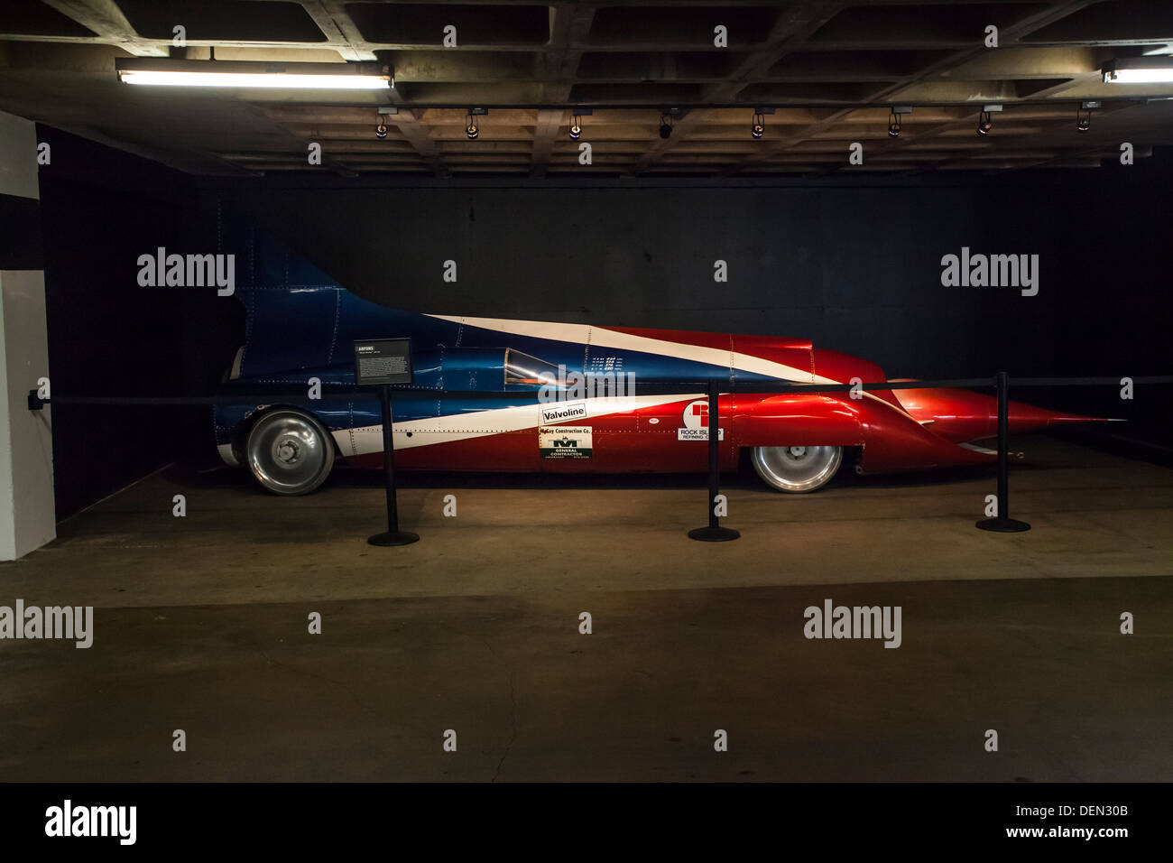 Art Arfons "Green Monster" Jet powered Land Speed Record-Auto Stockfoto