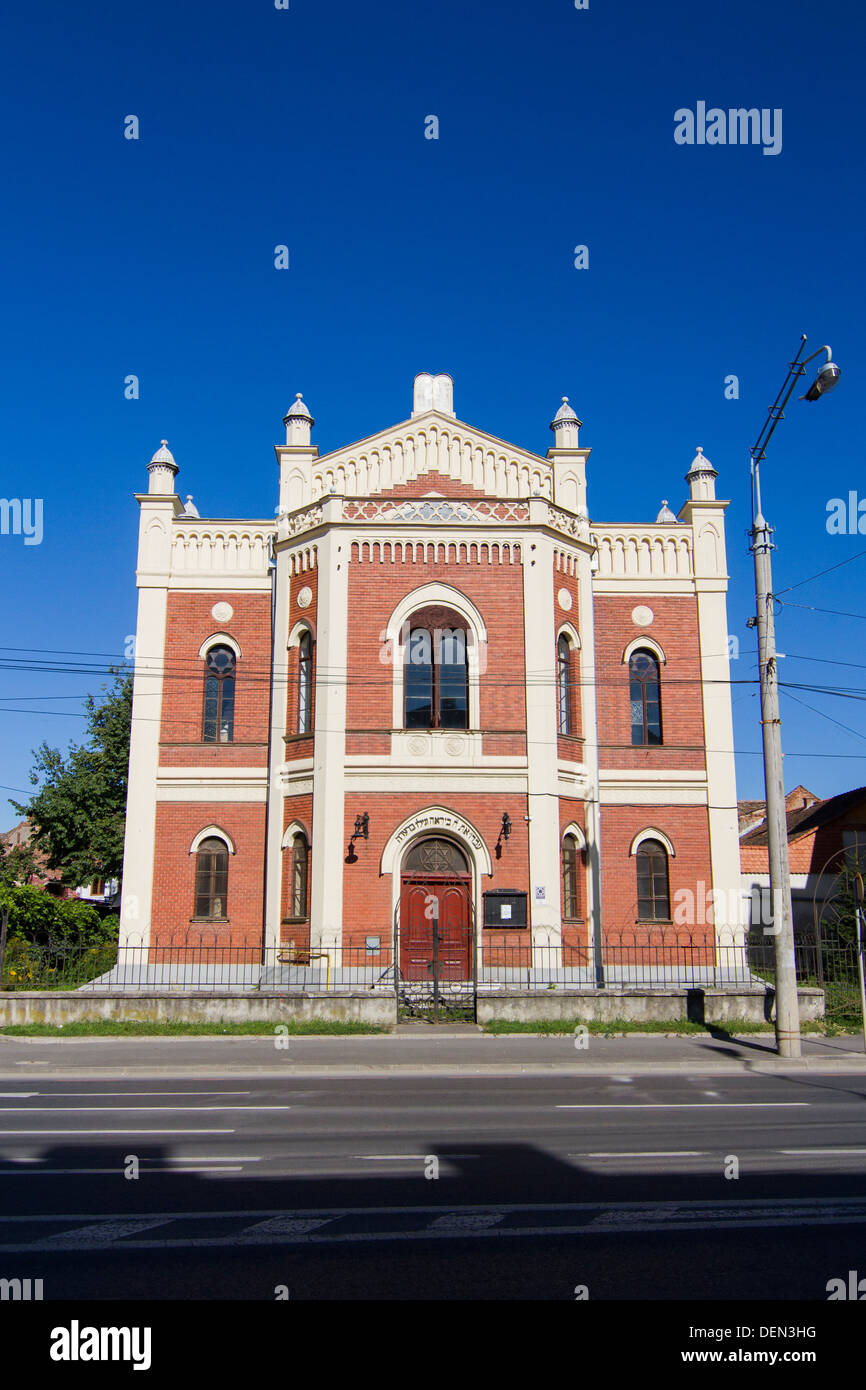 Synagoge in Hermannstadt (Sibiu) der Kulturhauptstadt Europas im Jahr 2007 Stockfoto