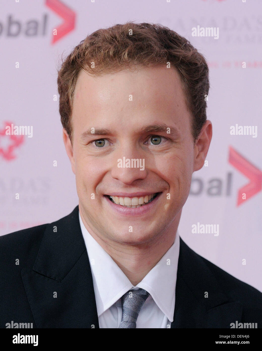 Toronto, Kanada. 21. September 2013.  Rekruten und Moderatoren für die kanadischen Walk of Fame am Elign Theater ankommen. Im Bild, Marc Kielburger. Bildnachweis: EXImages/Alamy Live-Nachrichten Stockfoto