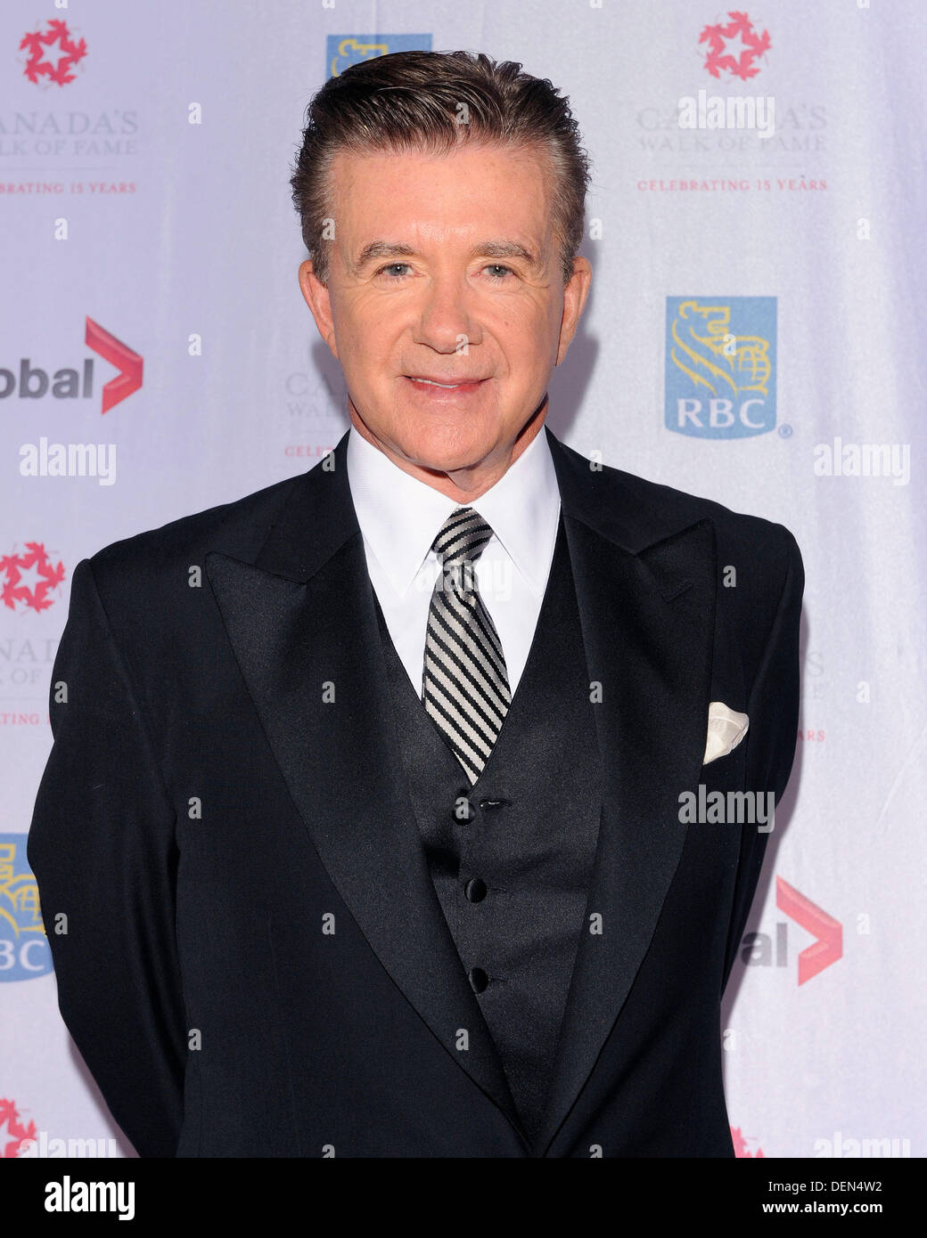 Toronto, Kanada. 21. September 2013.  Rekruten und Moderatoren für die kanadischen Walk of Fame am Elign Theater ankommen. Im Bild, Alan Thicke Credit: EXImages/Alamy Live News Stockfoto