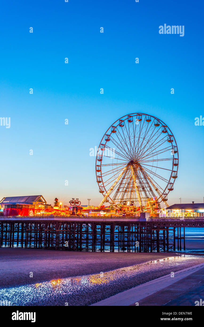 Central Pier, Blackpool, Lancashire, England, uk, Europa Stockfoto
