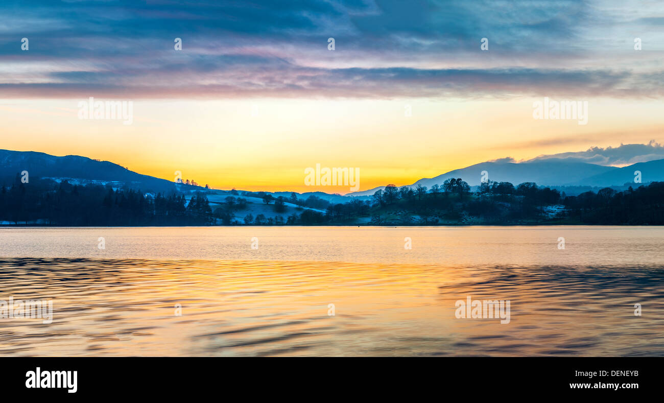 Windermere, Lake District, Cumbria, England, uk, Europa Stockfoto