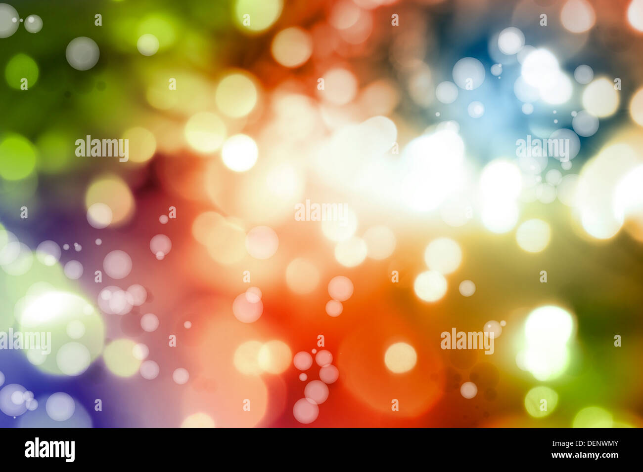 Die Lichter der abstrakten bunten Hintergrund Stockfoto