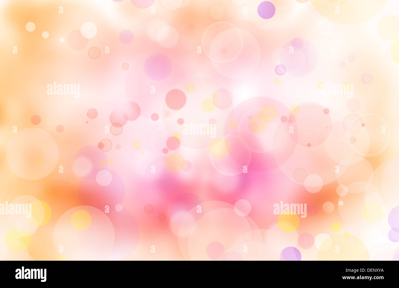 Kreise abstrakt rosa orange Farbe Hintergrund Stockfoto
