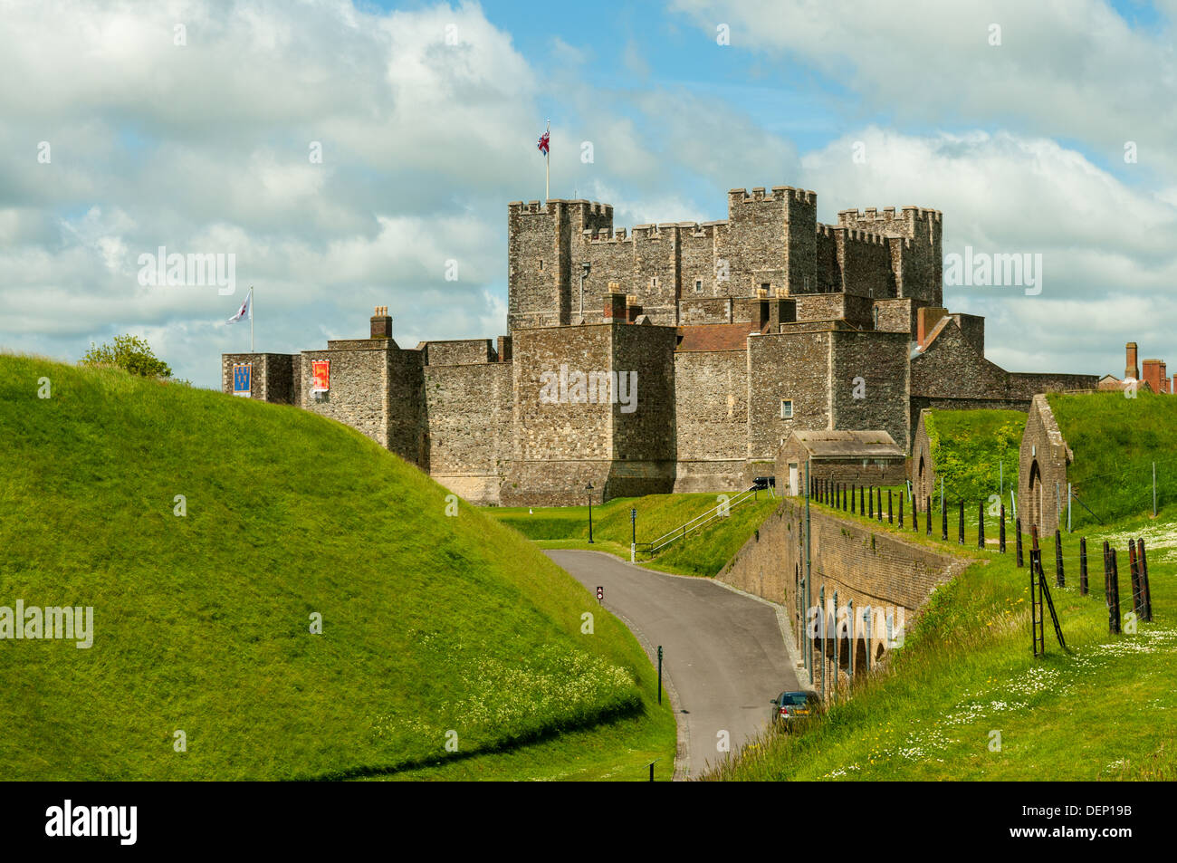 Dover Castle, Dover, Kent, England Stockfoto