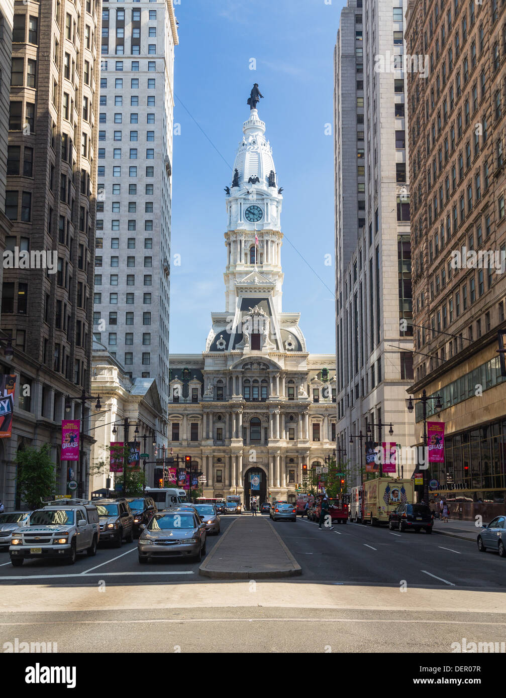 Philadelphia City Hall, USA Stockfoto