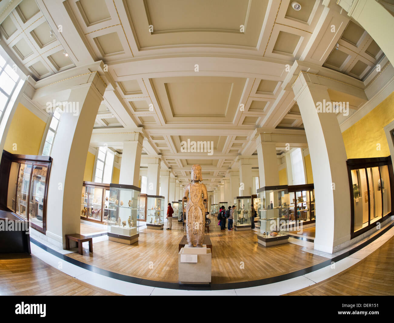 Das British Museum, London - Galerie für asiatische und chinesische Antiquitäten 2 Stockfoto