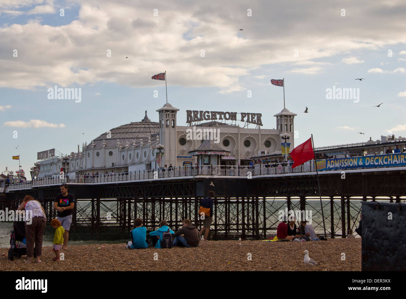 Pier von Brighton Stockfoto