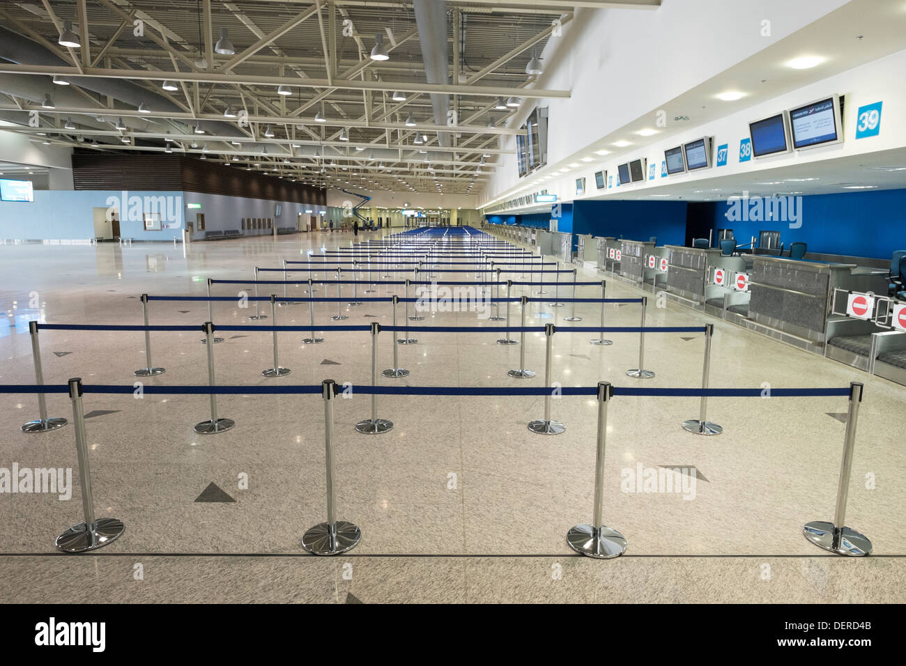 Neue Passagier-Terminal Gebäude in der Al Maktoum International Airport bei Dubai World Central District, Dubai Vereinigte Arabische Emirate Stockfoto
