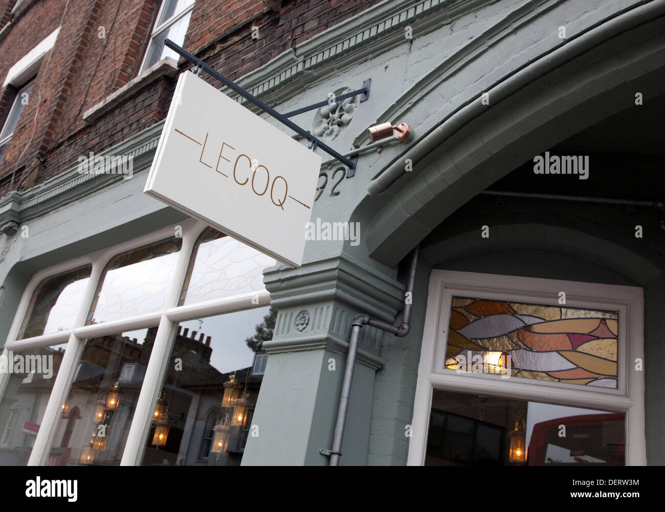 Le Coq Huhn Rotisserie Restaurant, Islington, London Stockfoto