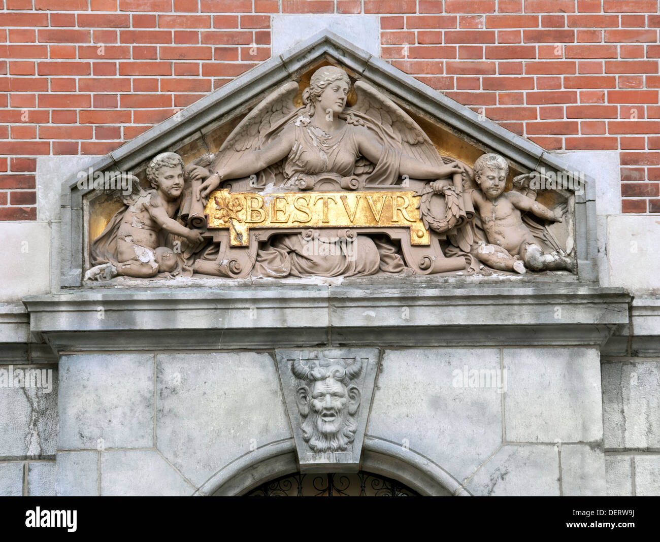 Rijksmuseum Amsterdam Niederlande Niederländisch Museum (1876-1885 Architekten Petrus Josephus Hubertus Cuypers 1827-1921) Stockfoto