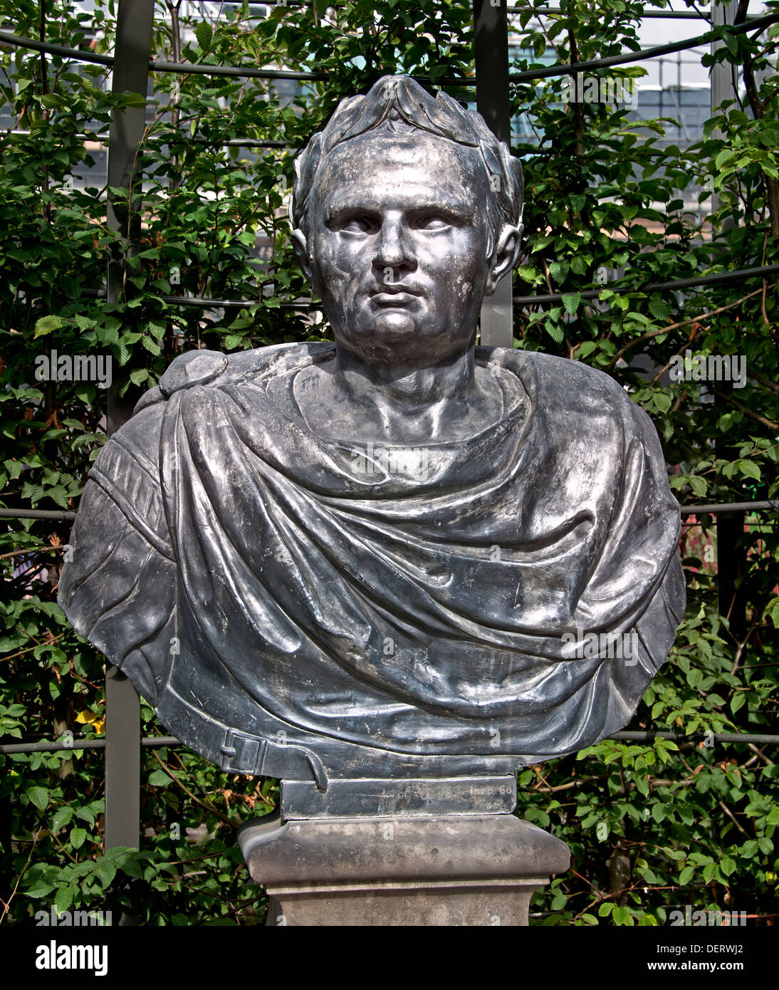 Gaius Julius Caesar 100-44 v. Chr. Bartholomeus Eggers 1637-1692 Rijksmuseum Amsterdam Niederlande Stockfoto