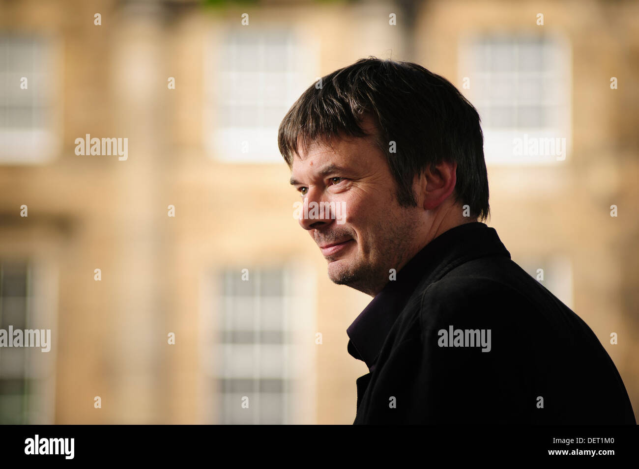 Ian Rankin, schottische Krimiautorin, am besten bekannt für seine Inspector Rebus-Romane, Teilnahme an der Edinburgh Book Festival 2013. Stockfoto