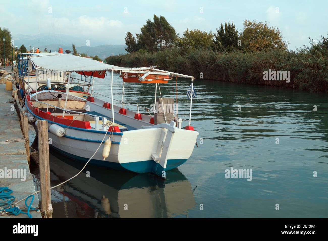 Acheron Fluss Federn und Schlucht in Griechenland Stockfoto