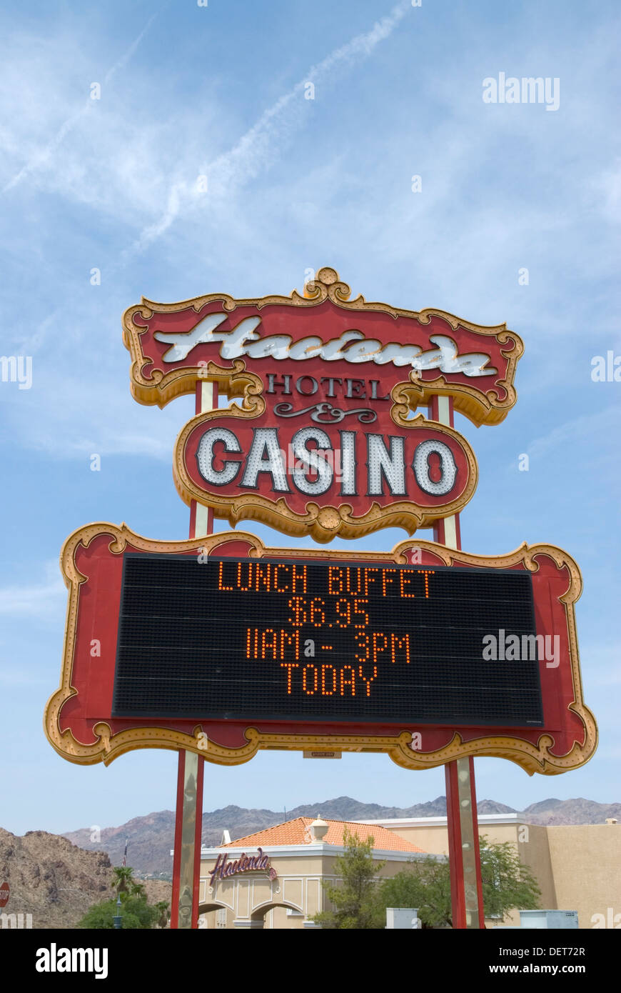 Hacienda Casino und Hotel Boulder City, Nevada USA Stockfoto