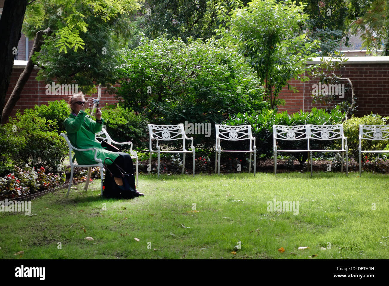 Louis Armstrong House Museum in Corona Queens New York City Stockfoto