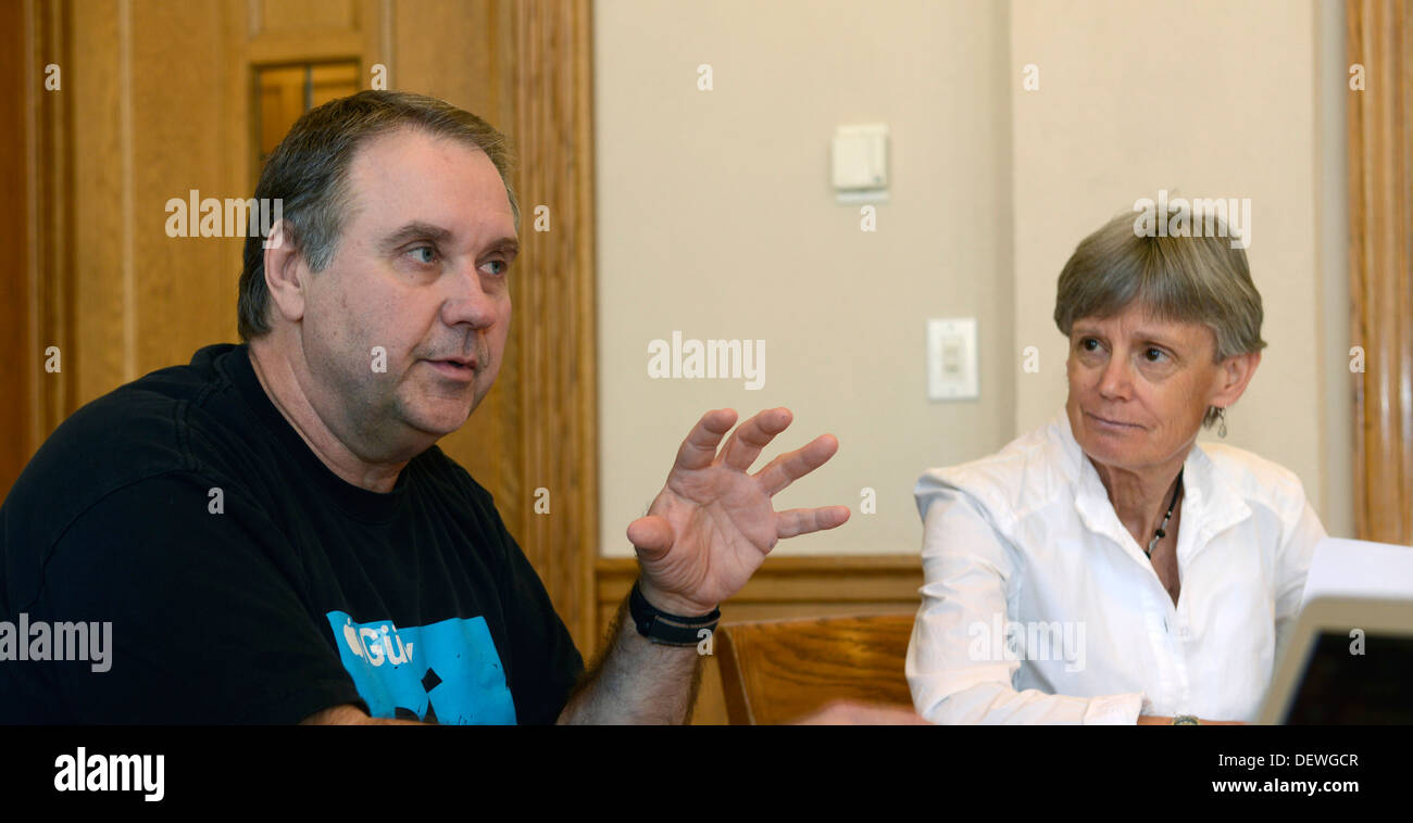 Schreibwerkstatt, Yale Summer School für Schüler im Alter von 18 und älter. Stockfoto