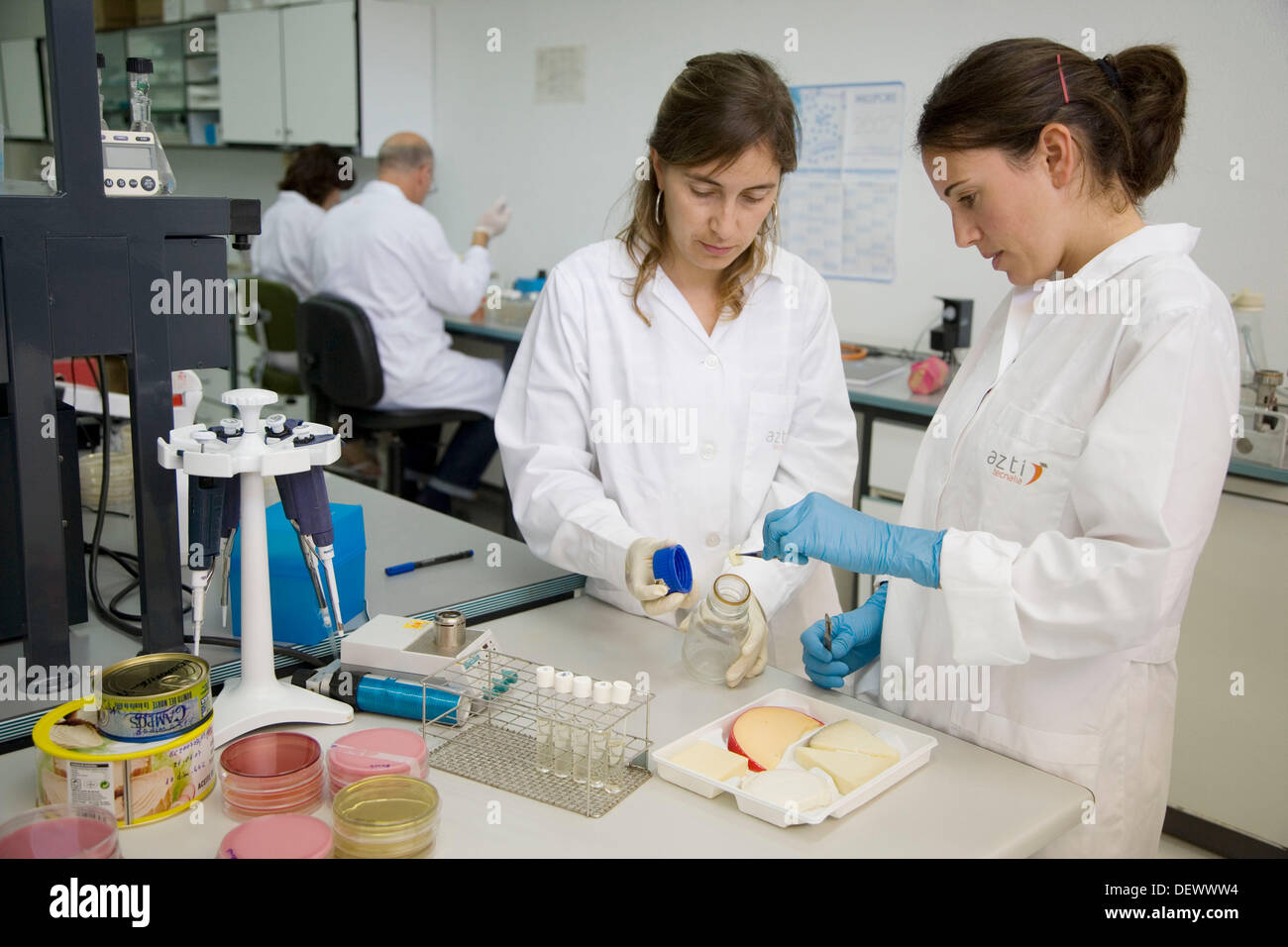 MikrobiologieLabor. Mikrobiologische Untersuchungen von Lebensmitteln