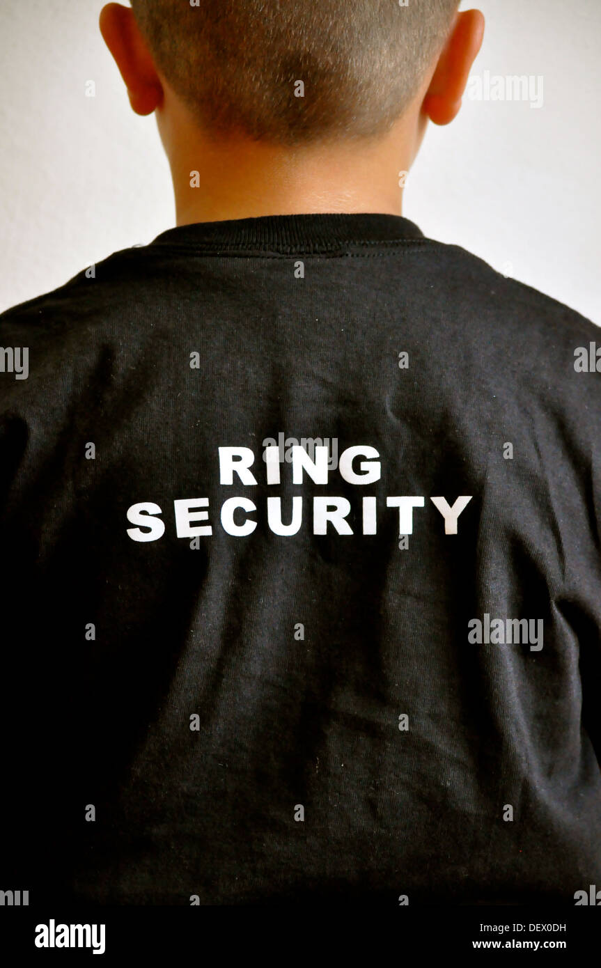 Ring-Sicherheit Stockfoto