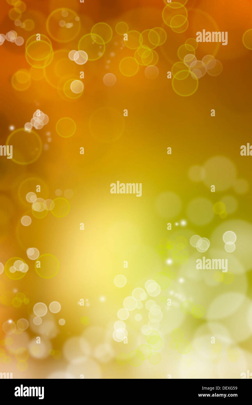 Abstrakt Grün und Orange Ton Hintergrund. Textfreiraum Stockfoto