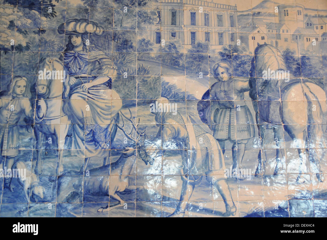 Reise nach Sintra Portugal Amilcar Abreu & Danijela Lukic Stockfoto