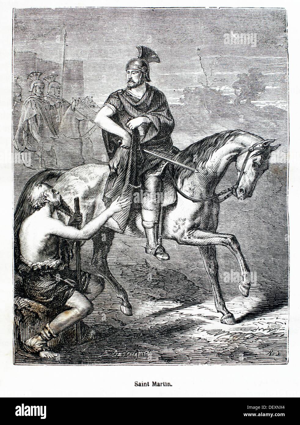 Frankreich, Geschichte´SaintMartin´SaintMartin von Tours lateinisch