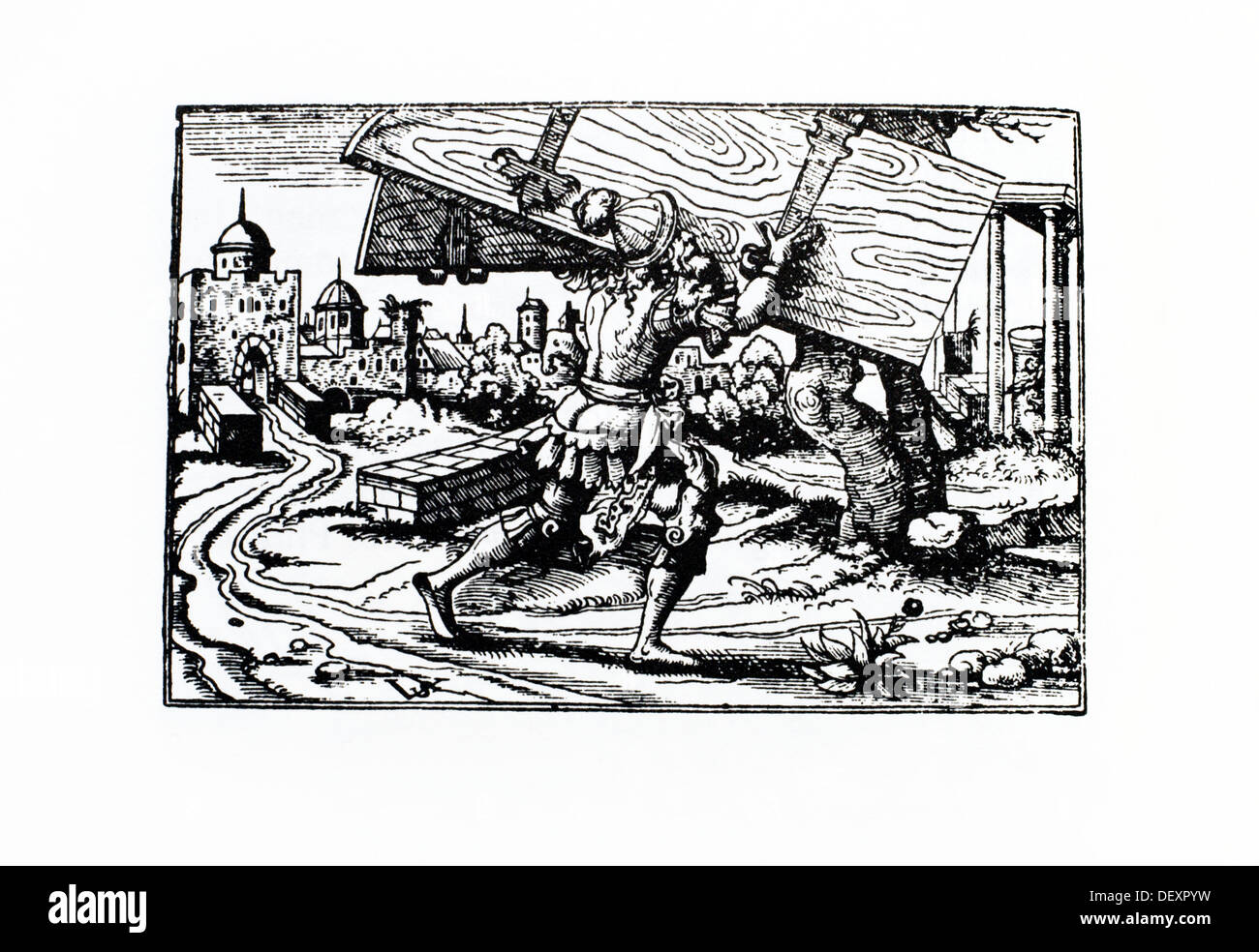 Samson carrying -Fotos und -Bildmaterial in hoher Auflösung – Alamy