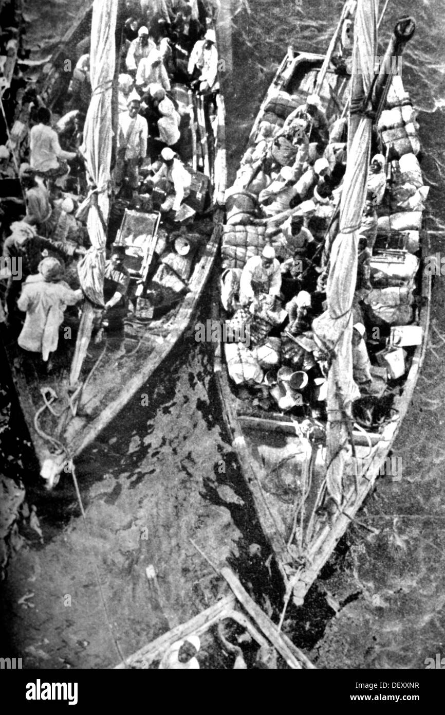 Historische Illustration Saudi-Arabien Stockfoto