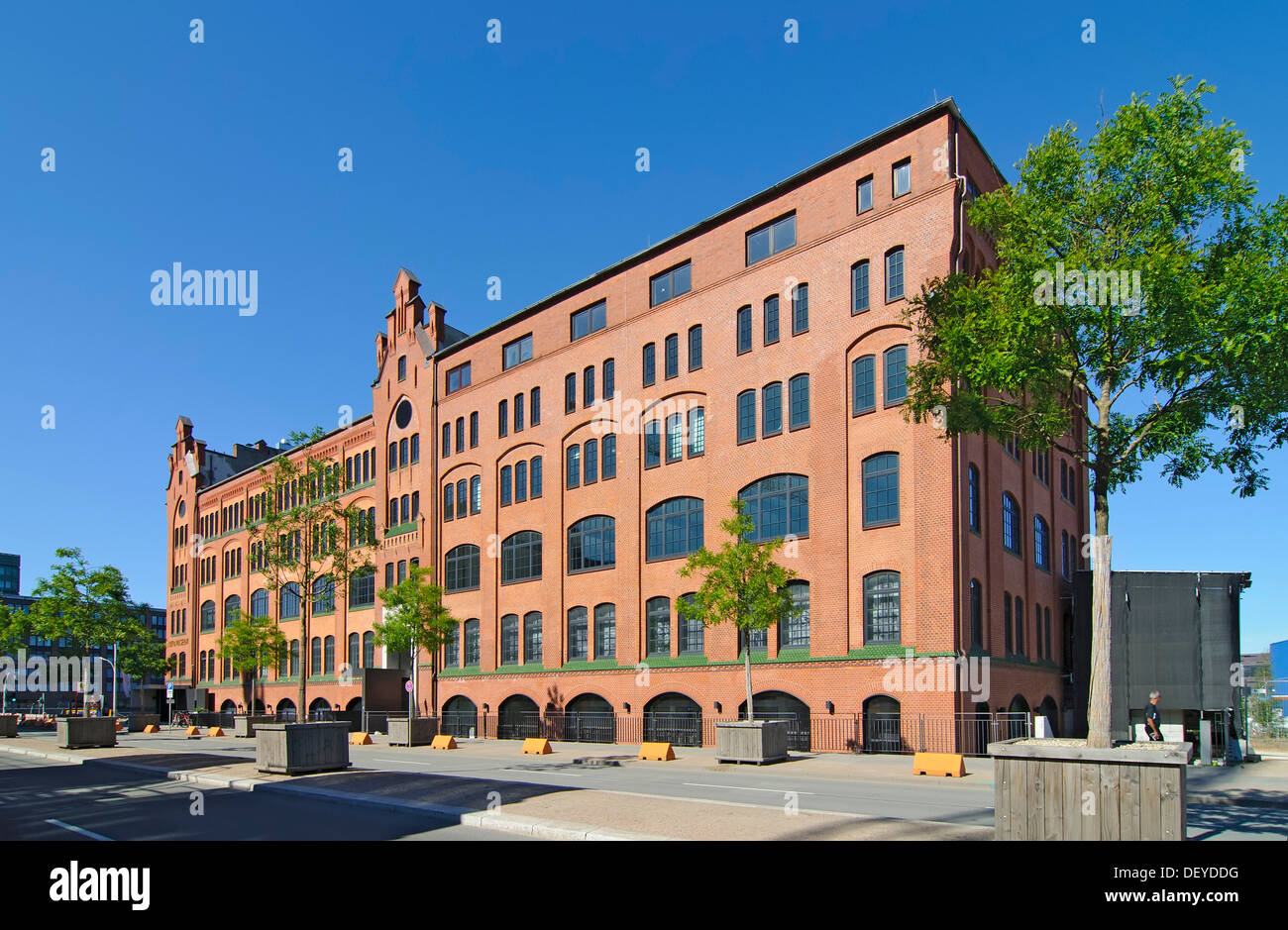 Prototyp Automuseum, Shanghaiallee Avenue, HafenCity, Hamburg, PublicGround Stockfoto