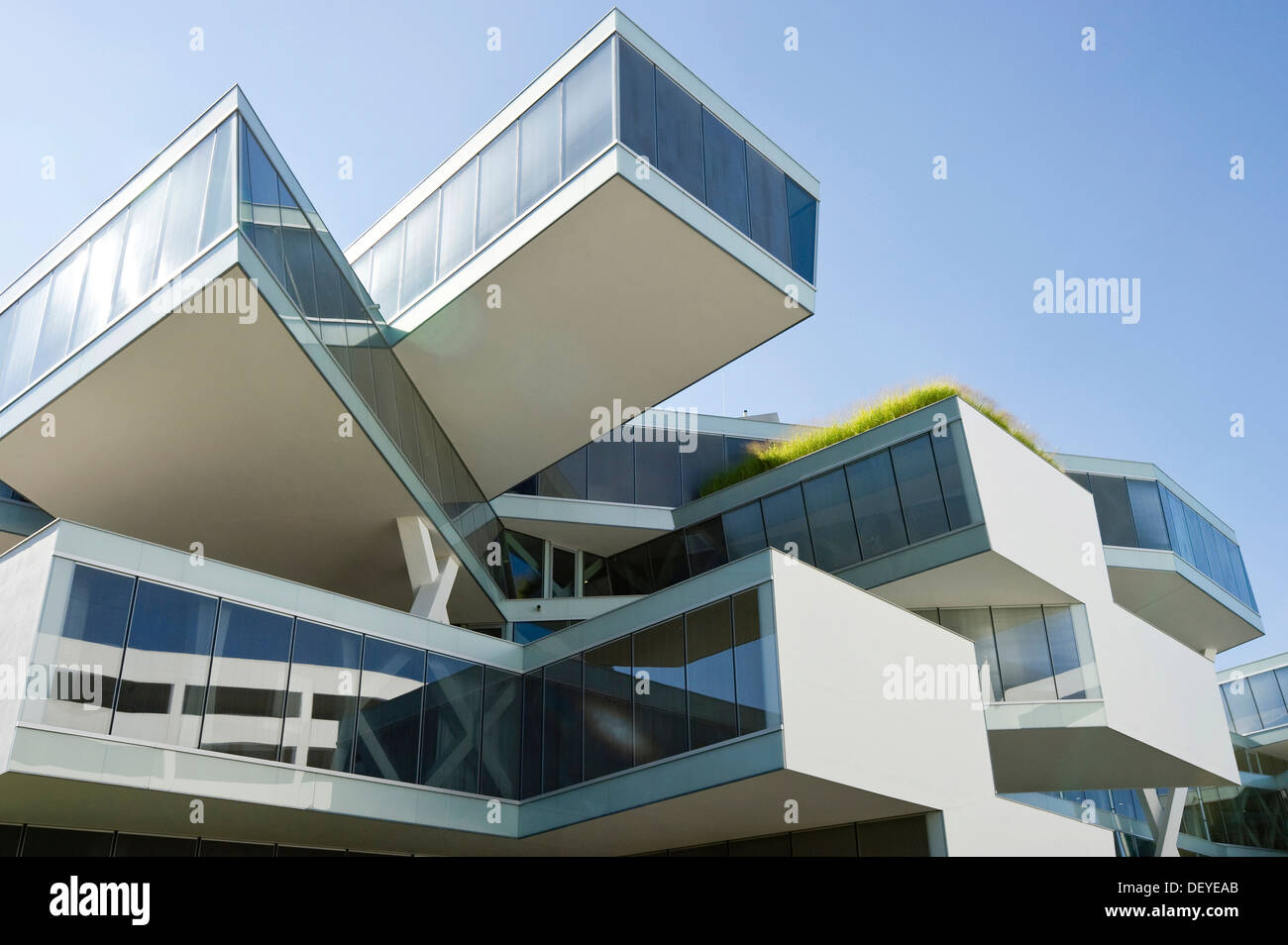 Actelion Business Center, entworfen von den Architekten Herzog & de Meuron, Allschwil, Basel, Schweiz Stockfoto