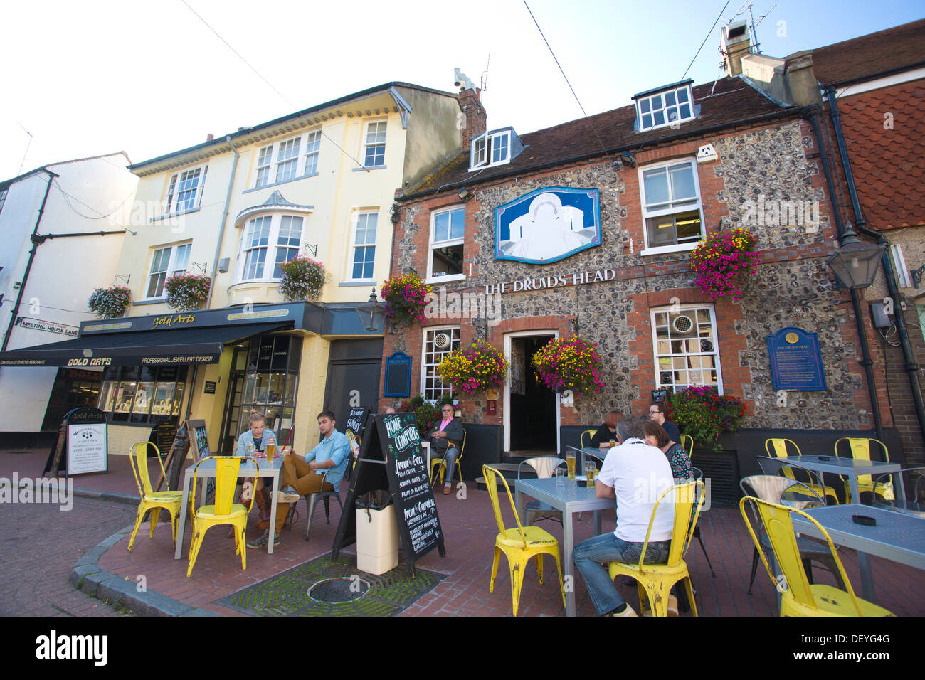 Die Druiden Leiter Public House auf Ort Brighton, Brighton, East Sussex, England, UK Stockfoto