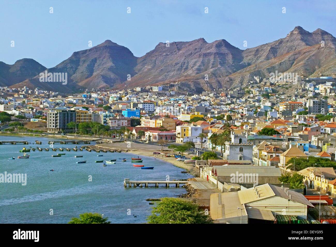 Mindelo. Hafenstadt auf der Insel São Vicente. Kap Verde