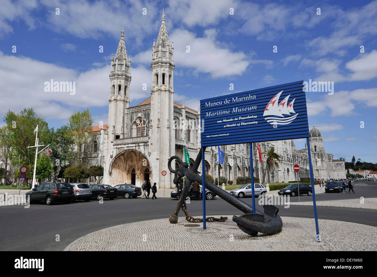 Museo de Marinha, das Maritime Museum in Belem, Lissabon, Portugal, Europa Stockfoto