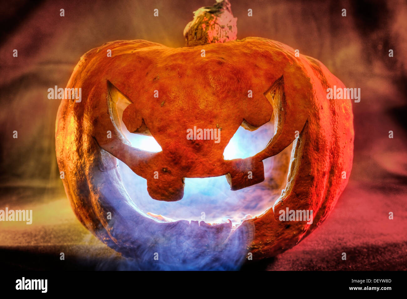 Halloween-Kürbis Stockfoto